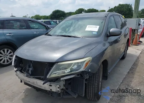 2015 Nissan Pathfinder S from USA, damaged, VIN 5N1AR2MN4FC617755